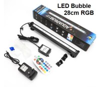 Led bubble set 28cm RGB